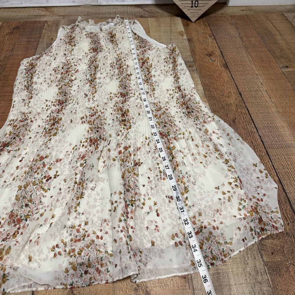 Anthropologie Women’s Maison D'Amelie Paris Drop Waist Sleeveless Midi Dress L - Picture 12 of 16